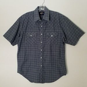 Falcon Bay Blue Plaid Shirt